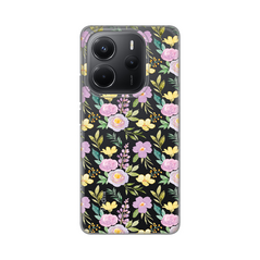 Zastitna ultra tanka (skin) maska / futrola PRINT - Xiaomi Redmi Note 14 4G (SRB) Soft Flowers.