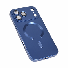 Zastitna maska (futrola) Magsafe Chrome - iPhone 17 Pro Max 6.9 tamno plava.