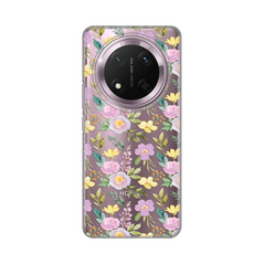 Zastitna ultra tanka (skin) maska / futrola PRINT - Huawei Honor Magic 7 lite Soft Flowers.