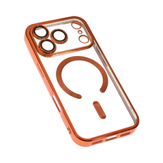 Zastitna maska (futrola) Magsafe Lux - iPhone 17 Pro 6.3 narandzasta.