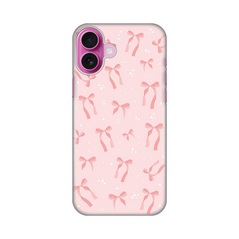 Zastitna silikonska maska (futrola) PRINT - iPhone 16 Plus 6.7 Bow.