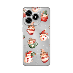 Zastitna silikonska maska (futrola) PRINT - Huawei Honor X5c Plus Ho Ho Ho.