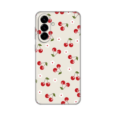 Zastitna silikonska maska (futrola) PRINT - Samsung A576 Galaxy A57 5G Cherry and Flowers.