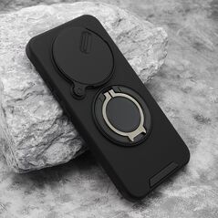 Zastitna maska (futrola) DEFENDER CAMSHIELD - Honor Magic 8 lite/X9D crna (MS).