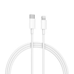 USB data kabl Xiaomi Type-C na Lightning 1m beli (white) FULL ORG (BHR4421GL) (MS).