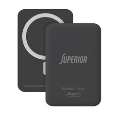 Univerzalna Back Up Baterija MagSafe Superior 15W 5000 mAh crni (MS).