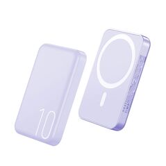 Univerzalna Back Up Baterija MagSafe REMAX Usion RPP-65 PD20W + wireless 15W 10000mAh ljubicasti (MS).