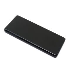LCD displej (ekran) - Samsung G998B Galaxy S21 Ultra 5G + Touch screen + okvir crni OLED (MS).