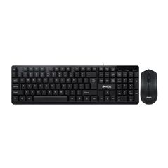 Tastatura kancelarijska i mis zicni G18 crna JEDEL (MS).