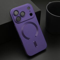 Zastitna maska (futrola) ELEGANT MAGSAFE - iPhone 17 Pro ljubicasta (MS).