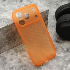 Zastitna maska (futrola) AIR STRIPE - iPhone 17 Pro narandzasta (MS).
