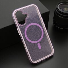 Zastitna maska (futrola) CRYSTAL MagSafe - iPhone 17 ljubicasta (MS).