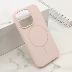 Zastitna maska (futrola) FLEX MagSafe - iPhone 15 Pro (6.1) roze (MS).