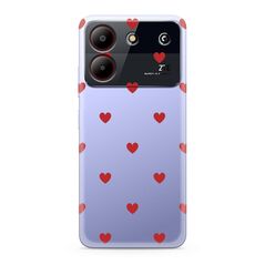 Zastitna ultra tanka (skin) maska / futrola PRINT CLEAR - ZTE Blade A54 SP013 (MS).