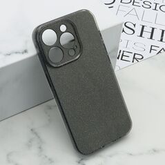 Zastitna maska (futrola) GLOW SHINING - iPhone 15 Pro (6.1) tamno siva (MS).