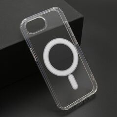 Zastitna maska (futrola) STANDARD MagSafe (sa IC) - iPhone 16e/17e (6.1) providna (bela) (MS).
