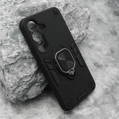 Zastitna maska (futrola) Square ring - Samsung S931 Galaxy S25 5G crna (MS).