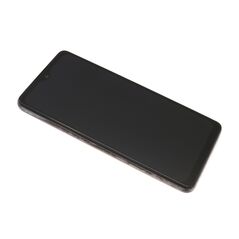 LCD displej (ekran) - Samsung A525F/A526B Galaxy A52 4G/5G small size + Touch screen + okvir crni OLED (MS).