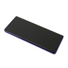 LCD displej (ekran) - Motorola Moto G85/Edge 50 Fusion 5G + Touch screen + okvir Cobalt Blue OLED ORG (MS).