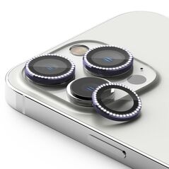 stita - kameru DIAMOND iPhone 15 Pro (6.1)/iPhone 15 Pro Max (6.7) ljubicasta (MS).