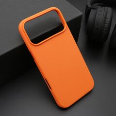 Zastitna maska (futrola) FROSTED SHIELD MagSafe - iPhone 17 Pro Max (6.9) narandzasta (MS).