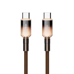 USB data kabl Moxom MX-CB309 PD 60W Type-C na Type-C 1m zlatni (MS).