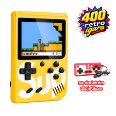 Konzola - igranje Gameboy SUP400 zuta.