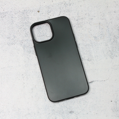 Zastitna silikonska maska (futrola) Skin - iPhone 13 Mini mat crna.