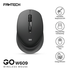 Mis Wireless Fantech W609 GO crni.