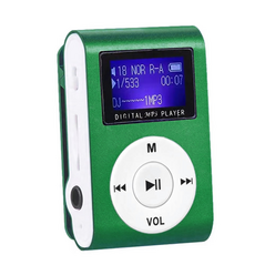 MP3 player LWD nano LCD displej (ekran) 8GB zeleni.