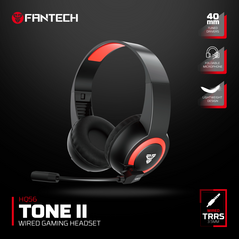 Slusalice Gaming Fantech HQ56 Tone II crne.