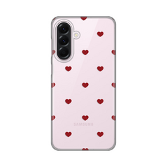 Zastitna silikonska maska (futrola) PRINT - Samsung A566 Galaxy A56 5G Red Hearts.