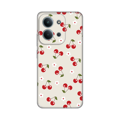 Zastitna silikonska maska (futrola) PRINT - Xiaomi Redmi 15C 4G Cherry and Flowers.