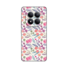 Zastitna silikonska maska (futrola) PRINT - Xiaomi Redmi Note 15 Pro 4G Watercolor Flowers.