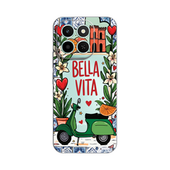 Zastitna ultra tanka (skin) maska / futrola PRINT - Huawei Honor X6c Bella Vita.
