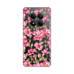 Zastitna silikonska maska (futrola) PRINT - Xiaomi Redmi Note 15 Pro 4G Magnolia.