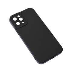Zastitna maska (futrola) Teracell Giulietta - iPhone 11 Pro mat crna.