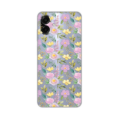 Zastitna ultra tanka (skin) maska / futrola PRINT - Samsung A075F Galaxy A07 Soft Flowers.