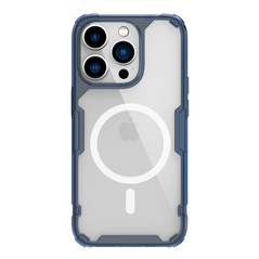 Zastitna maska (futrola) Nillkin Nature Pro Magnetic - iPhone 14 Pro plava.