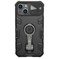 Zastitna maska (futrola) Nillkin CamShield Armor Pro Magnetic - iPhone 14 crna.