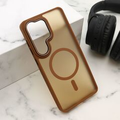 Zastitna maska (futrola) COLOR LOOK MagSafe - Samsung S948 Galaxy S26 Ultra 5G braon (MS).