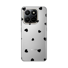 Zastitna ultra tanka (skin) maska / futrola PRINT - Honor X7d 4G/400 Smart 5G Hearts.