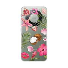 Zastitna silikonska maska (futrola) PRINT - Huawei Honor Magic 8 Lite Coconut Paradise.