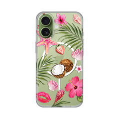 Zastitna maska (futrola) print Magsafe - iPhone 17 Coconut Paradise.