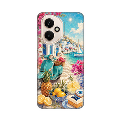 Zastitna ultra tanka (skin) maska / futrola PRINT - Huawei Honor 400 Summer in Greece.