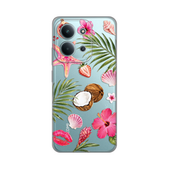 Zastitna silikonska maska (futrola) PRINT - Xiaomi Redmi 15C 4G Coconut Paradise.