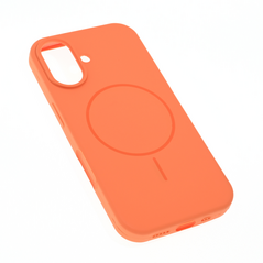 Zastitna maska (futrola) Magsafe Pure color - iPhone 16 6.1 narandzasta.