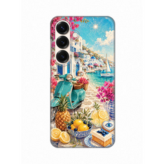 Zastitna ultra tanka (skin) maska / futrola PRINT - Samsung S931 Galaxy S25 Summer in Greece.