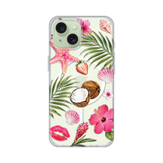 Zastitna maska (futrola) print Magsafe - iPhone 15 Coconut Paradise.