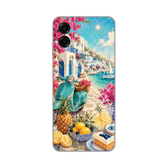 Zastitna ultra tanka (skin) maska / futrola PRINT - Samsung A075F Galaxy A07 Summer in Greece.